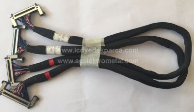 1065763 , 1065764 , HISENSE , LTDN4628GUK , LVDS Cable , Lvds Kablosu , Logic Board Cable , Logic Kart Kablosu , Ctrl Board Cable , Ctrl Kart Kablosu