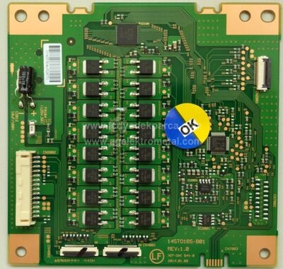 14ST016S-B01 , REV:1.0 , KD-65X8505B , Led Driver Board , Led Sürücü Kartı