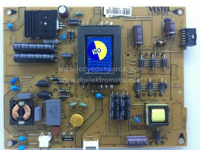 17IPS71 , 23194046 , VESTEL , 40FA3000 , REGAL 40R2010FM , VES400UNDS-2D-N02 , Power Board , Besleme Kartı , PSU