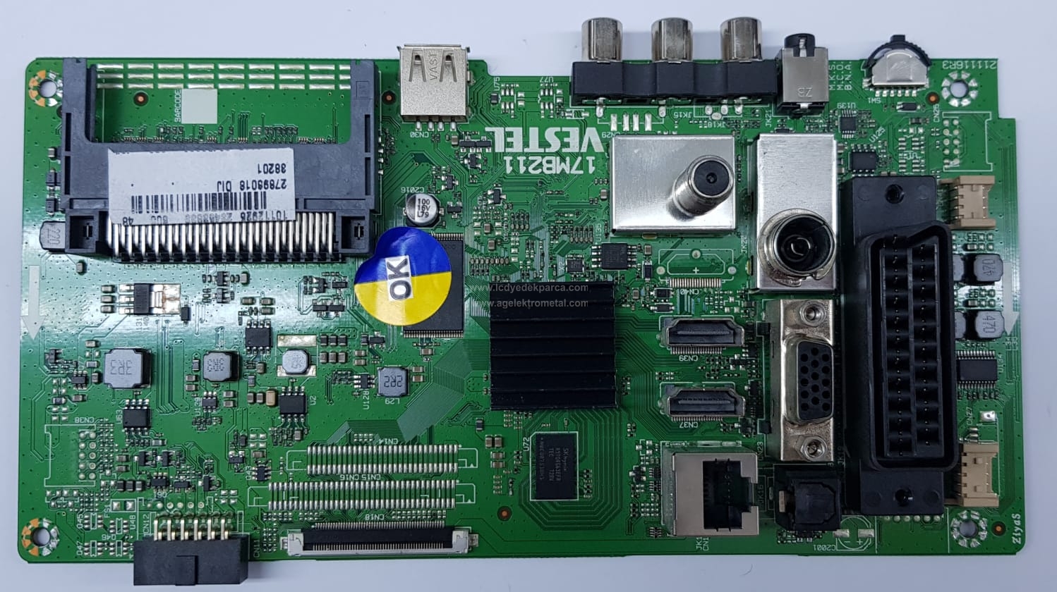 17MB211 , 23453833 , 10112925 , SEG , 480UNDS-2D-N12 , 48SCF7620 , Main Board , Ana Kart