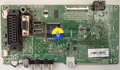 17MB82S , 10089010 , 23206096 , TELEFUNKEN , VES400UNDS-2D , 40XT3000DM , Main Board , Ana Kart