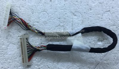 24PFL3108 , H/12 , LED , PHILIPS , TPM236H3 , LVDS Cable , Lvds Kablosu , Logic Board Cable , Logic Kart Kablosu , Ctrl Board Cable , Ctrl Kart Kablosu