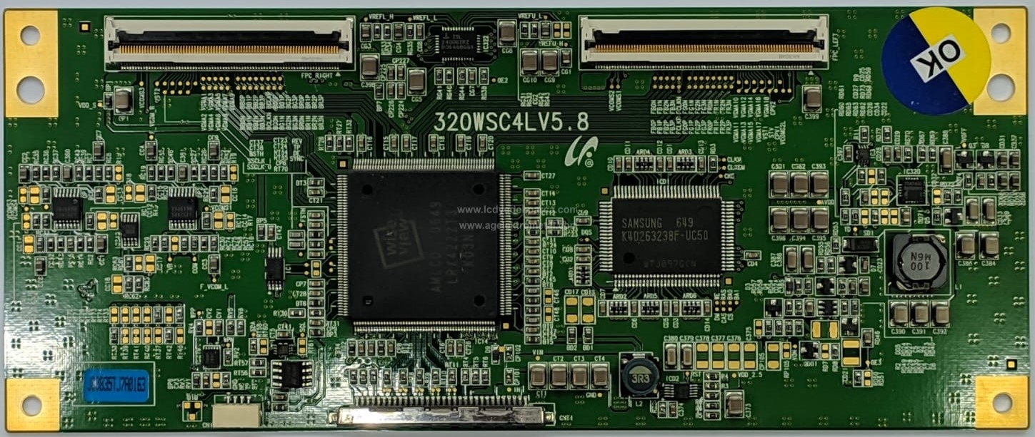 320wsc4lv5.8 , Samsung , Logic Board , T-con Board