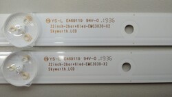32İNCH-2BAR*6LEDEMC3030-X2 , YAL13-00630301-09 , 185-190 , 2 ADET LED ÇUBUK - 2