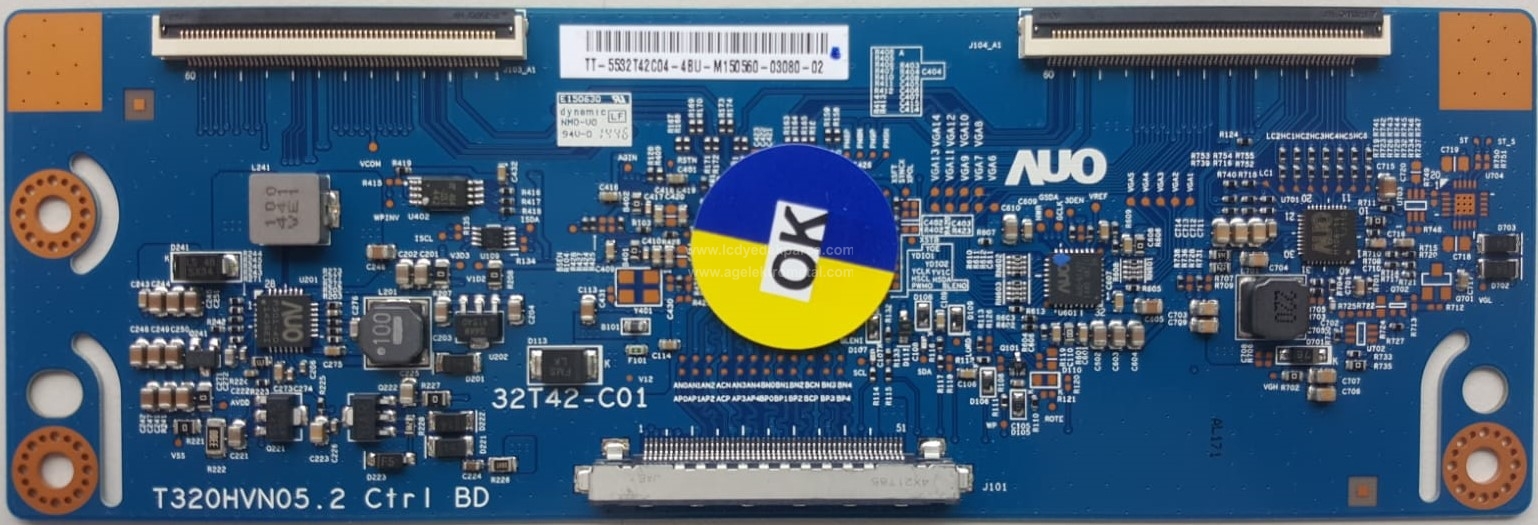 32T42-C01 , T320HVN05.2 , AUO , Logic Board , T-Con Board