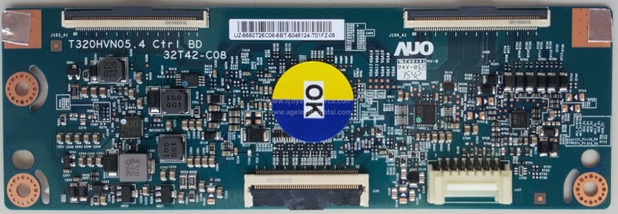 32T42-C08 , T420HVN05.4 , AUO , Logic Board , T-con Board 32T42-C08 , T420HVN05.4 , AUO , Logic Board , T-con Board