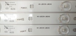 40-LB3210-LBI2XG , PQM-D , KFDX , T320F33CS.1EU , 3 ADET LED ÇUBUK - 2
