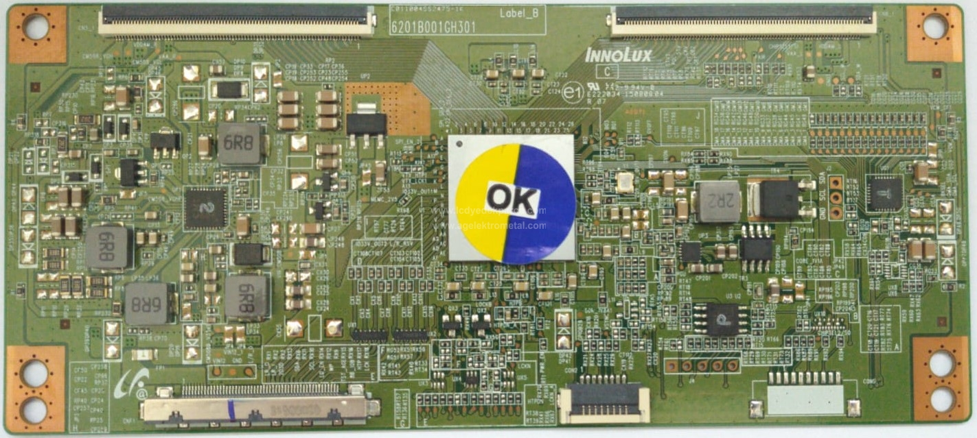 6201B001GH301 , PHILIPS , TPT400UADJ1QS5-N , 40PUK6400 , Logic Board , T-con Board