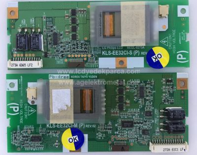 6632L-0272A , MASTER , 6632L-0273A SLAVE, KLS-EE32CI-S(P) REV03 , LC320W01 SL 06 , Inverter Board