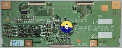 6870C-0021C , LC320W01 A6 K4 , LG , Logic Board , T-Con Board