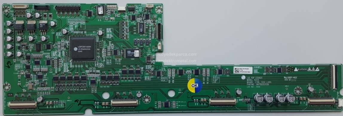 6871QCH032A , 6870QCE012A , 6871QCH032B , 6870QCE012B , LG , 42V5 , Logic Board , T-con Board