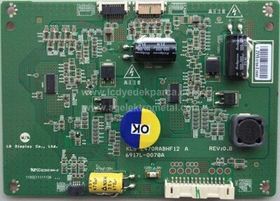 6917L-0078A , KLS-E470RABHF12 A , REV:0.8 , TX-L47E5E , LC470EUN SE M2 , Led Driver Board , Led Sürücü Kartı