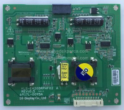 6917L-0095A , KLS-E420DRPH02 A REV0.5 , LC420DUN SE U1 , LG , Led Driver Board , Led Sürücü Kartı