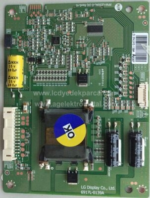 6917L-0139A , PPW-LE50AL-O , A , REV0.41 , LG , TXL50ETW60 , LC500UNDFF-F1 , Led Driver Board , Led Sürücü Kartı