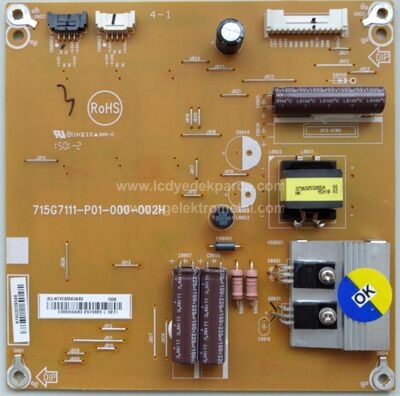 715G7111-P01-000-002H , PHILIPS , 49PUK7100 , LC49EQE FH P1 , Led Driver Board , Led Sürücü Kartı