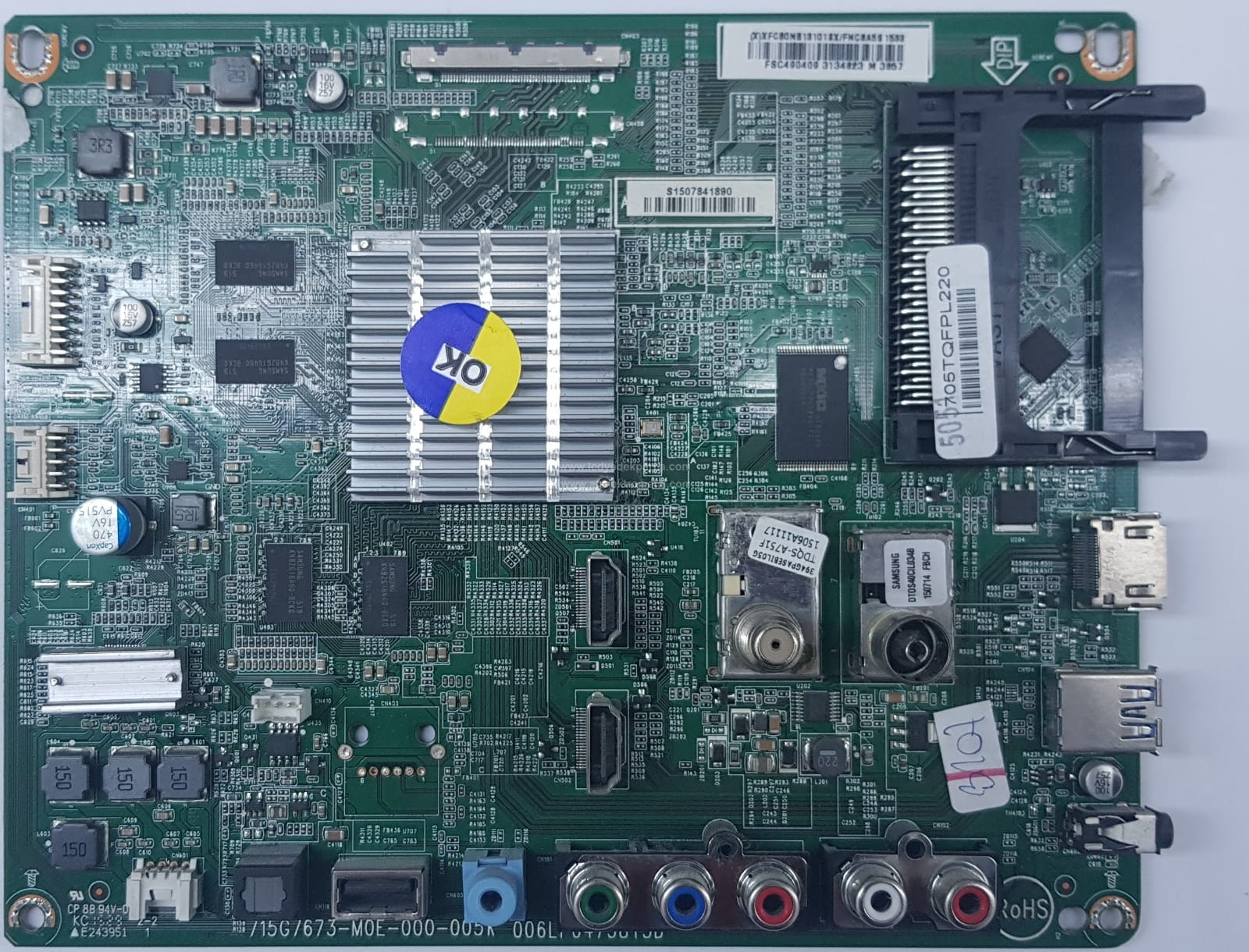 715G7673-M0E-000-005K , 006LP0475815D , PHILIPS , 43PUK4900/12 , TPT430U3 , Main Board , Ana Kart