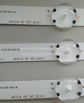 ARÇELİK , 49 DRT_REV0.1 , ARÇELİK , A49L8752 , 057T49-C13 , 49VLX7730 , 057T49-C15 , 8 ADET LED ÇUBUK - 2