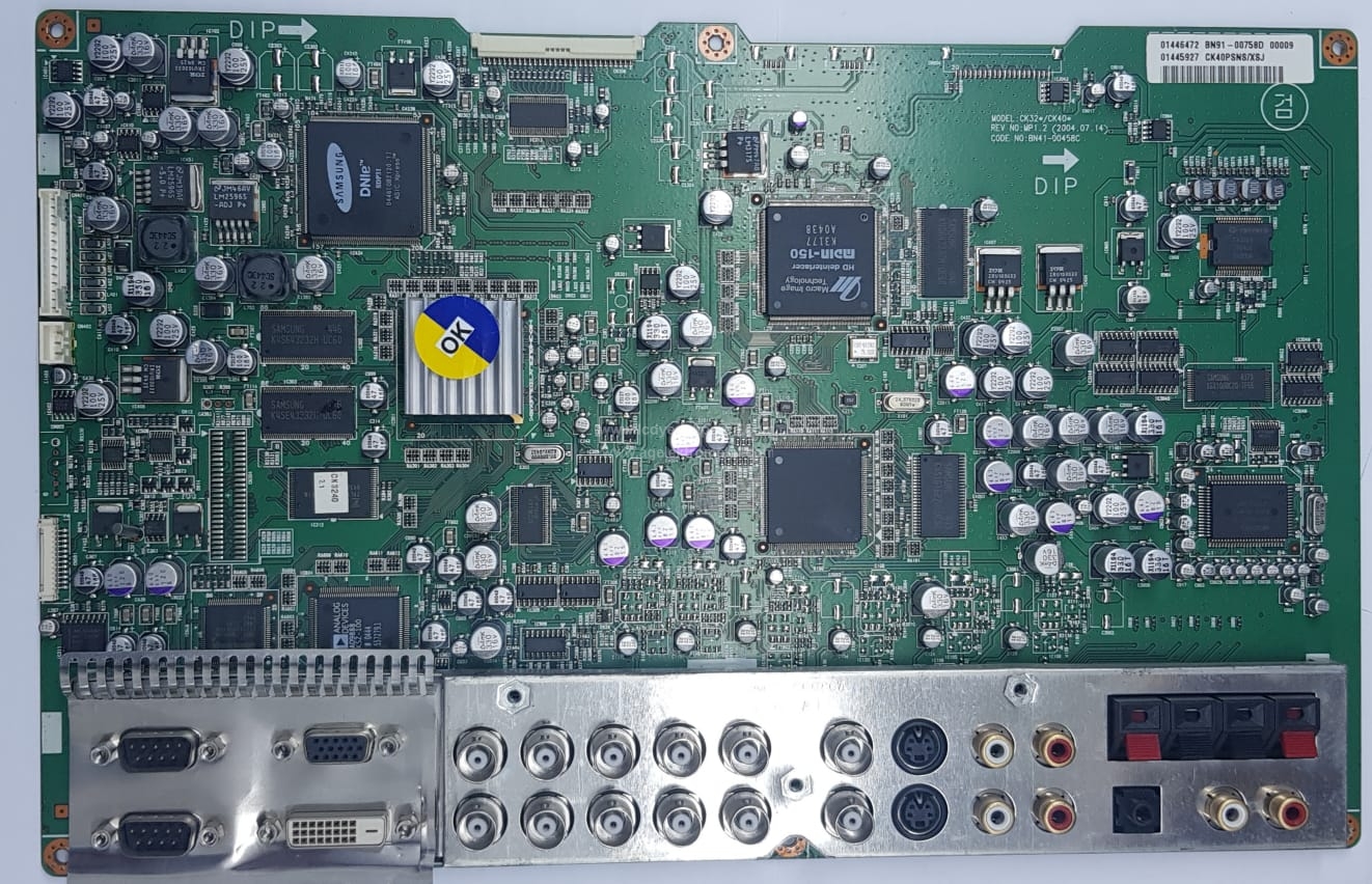 BN41-00458 , C , BN91-00758 , D , SAMSUNG , Main Board , Ana Kart