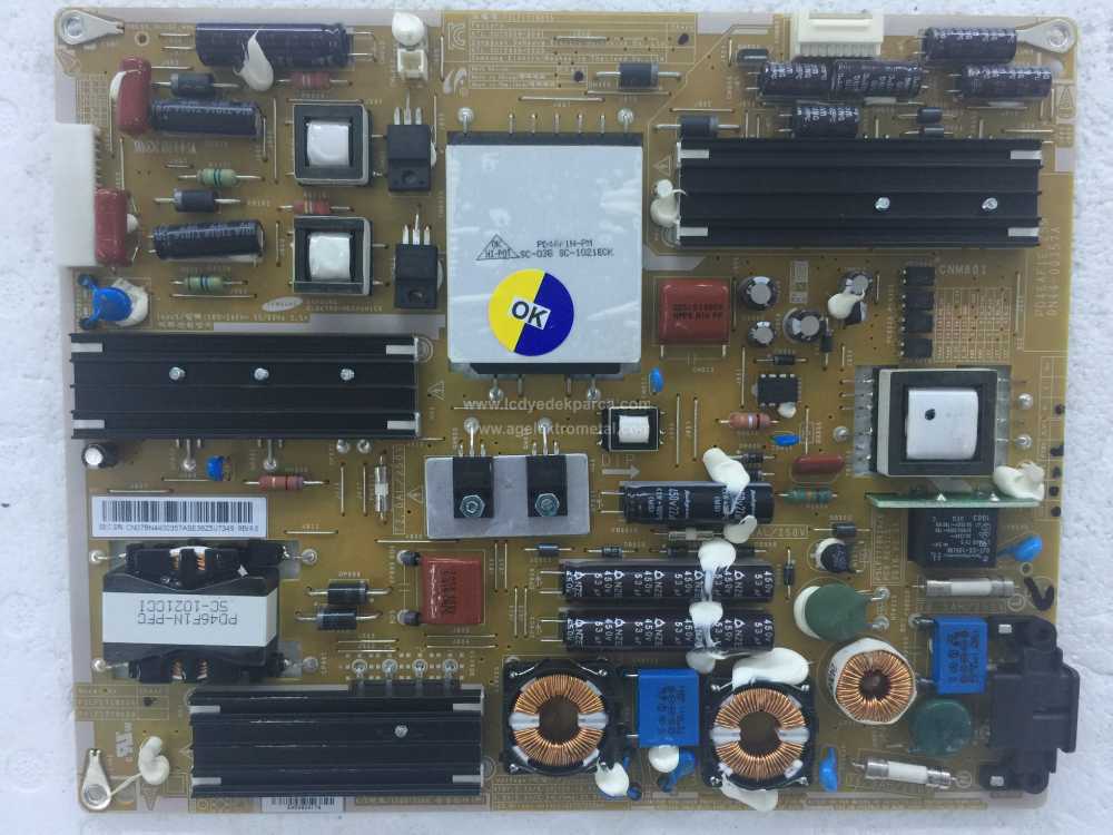Bn44-00357 , A , Pd46af1e_zsm , Samsung , 40c6000 , 46c6000 , 40c6300 , 46c6300 , Power Board , Besleme Kartı , Psu