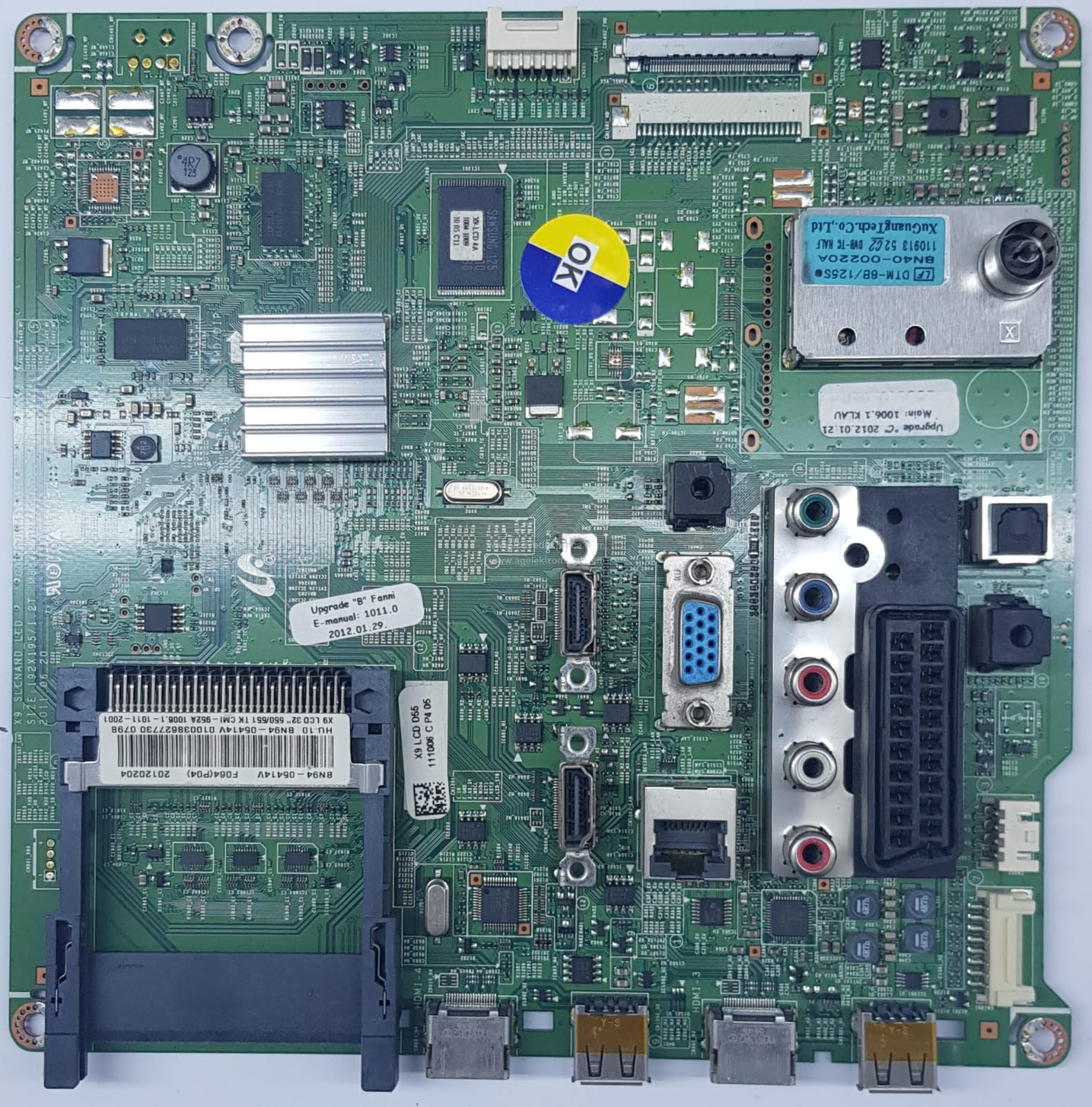 BN94-05414 , V , BN41-01751 , A , SAMSUNG , LE32D551 , V315H3-L02 , Main Board , Ana Kart