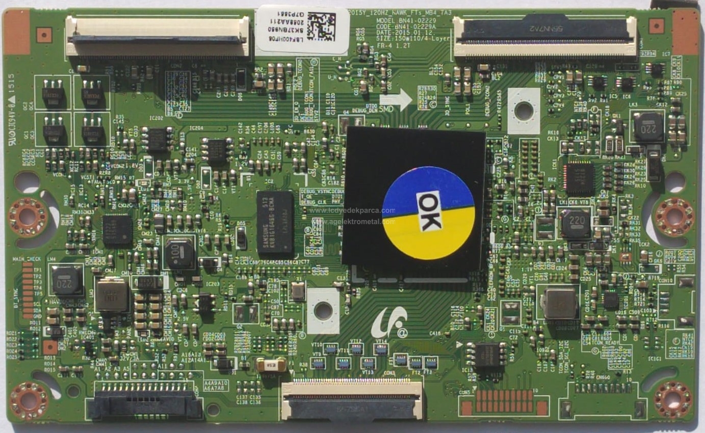 BN95-02058A , BN41-02229A , SAMSUNG , UE40J6370 , 15Y_STV40MB4SLV0.3 , Logic Board , T-Con Board