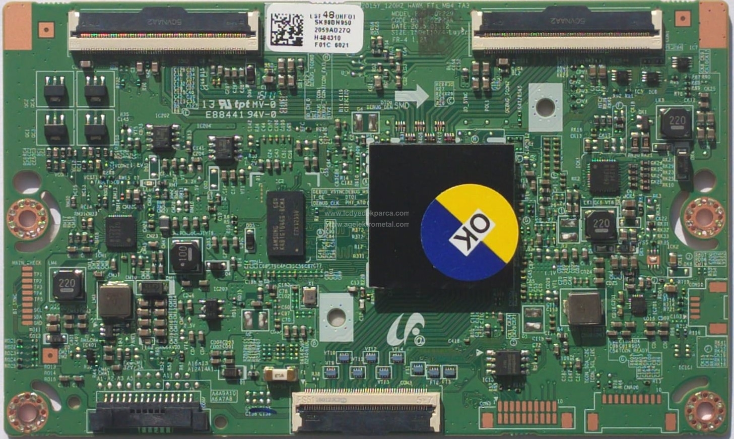 BN95-02059A , BN41-02229A , SAMSUNG , 15Y_STV48MB4SLV0.3 , CY-WJ048CGLV1H , 48J6370 , Logic Board , T-Con Board