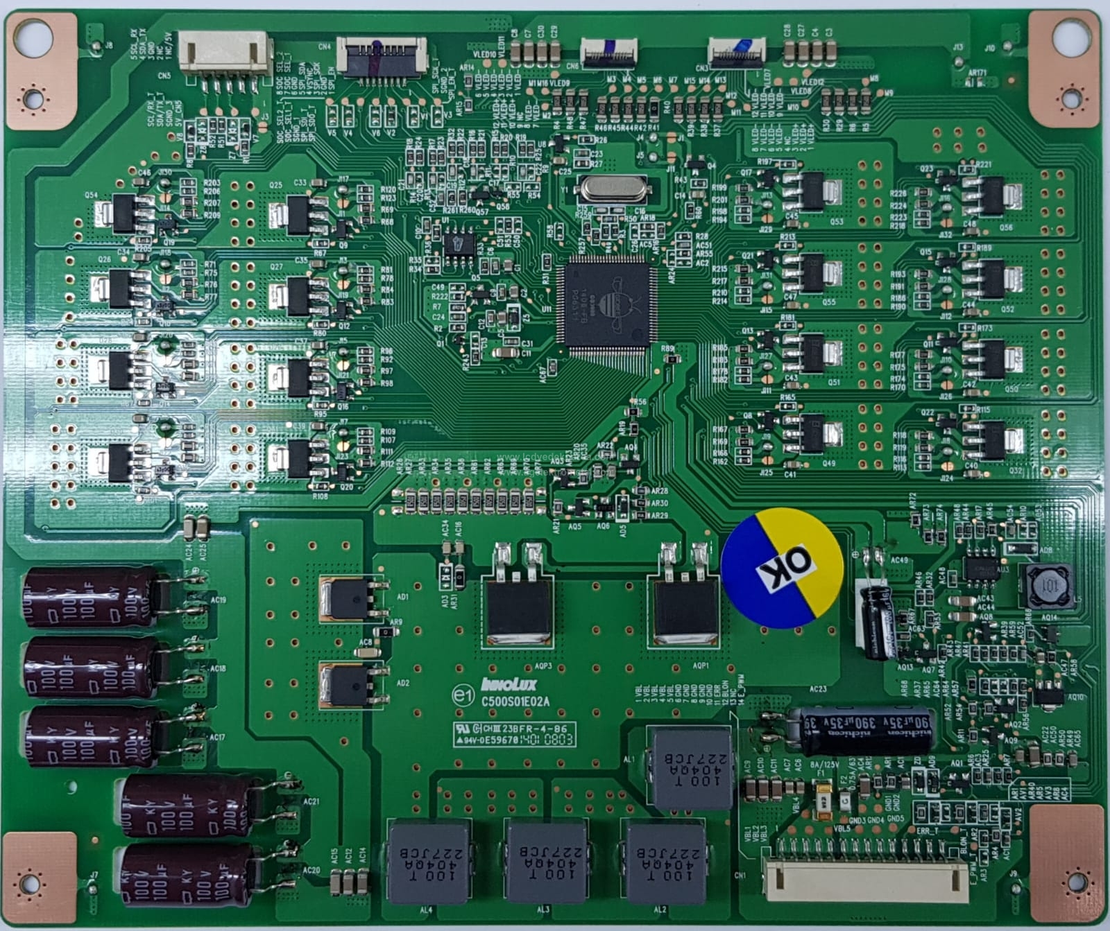 C500S01E02A , L500S102EB-C008 , 280350007466 , PHILIPS , V500DK2-KS1 , 50PUK6809 , Led Driver Board , Led Sürücü Kartı