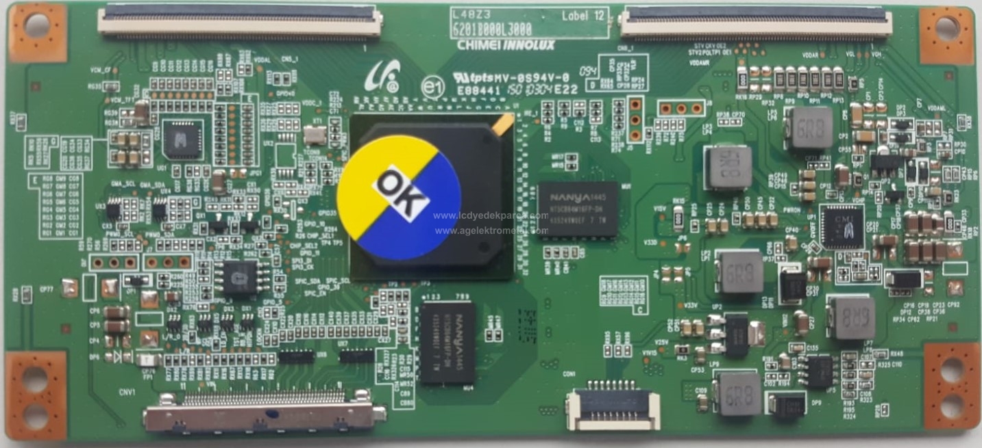 CHIMEI INNOLUX , L48Z3 , 6201B000L3000 , CMO , V400DK1-KS1 , 40PUK6809 , 94V-0E88441E02091 , 50PUK6400 , Logic Board , T-con Board