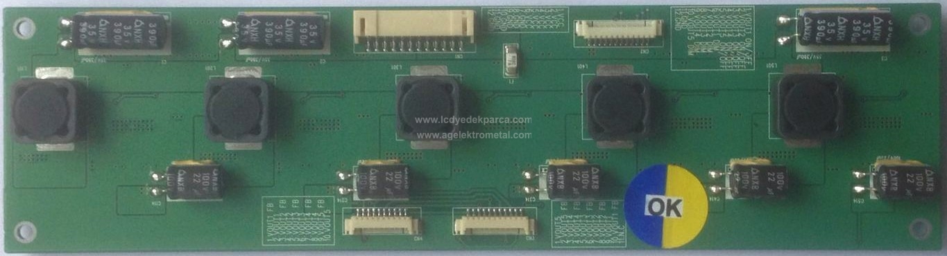 GH389A , REV5.0 , G3200202AA , KT KS22AX 18 , Led Driver Board , Led Sürücü Kartı