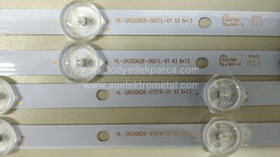 HL-2A550A28-0701R-01 03 , HL-2A550A28-0601L-01 A3 , 8D2A-550A-280610 , 8D2A-550A-280710 , T550HVN08 12 ADET LED ÇUBUK