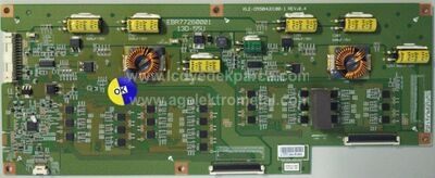 KLE-D550HUD100-1 , REV:0.4 , EBR77260001 , 13D-55U , LG , LA97M55T240V13 , 55LA970V , Led Driver Board , Led Sürücü Kartı