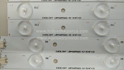 LBM460P0601-AJ-5 , LBM460P0601-AI-3 , PHILIPS , TPT460H1 , 46PFL3108K , 12 ADET LED ÇUBUK