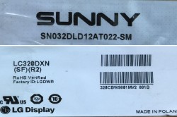 LG , LC320DXN SF R2 , SUNNY , SN032DLD12AT022-SM , AX032DLD12AT022-TM , LC320DXN SF R2 , 6916L-1295A , 6916L-1296A , 3 ADET LED ÇUBUK - 2
