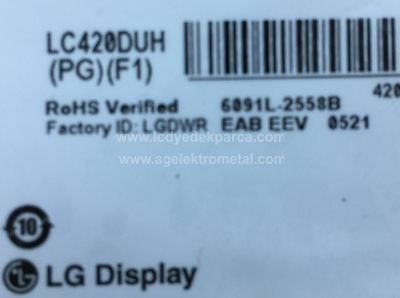 LG , LC420DUH PG F1 , 42LB670V , 42LB731V , 42LB730 , 42 V14 SLIM DRT REV0.6 , 6916L-1682A , 6916L-1683A , 6916L-1684A , 6916L-1685A , 10 ADET LED ÇUBUK