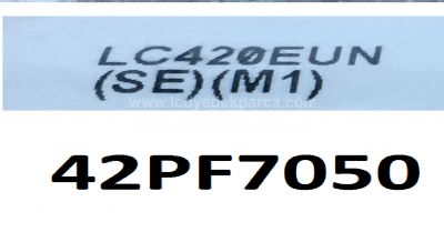 LG , LC420EUN SE M1 , VESTEL , 42PF7050 LED TV , 42 V12 EDGE REV1.1 , 42 V12 EDGE REV1.2 , 6920L-0001C , 6916L-0936A , 1 ADET LED ÇUBUK