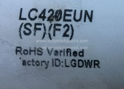 LG , LC420EUN SF F2 , LC420EUN SF F4 , LC420EUN SF F3 , 42 V13 EDGE REV0.4 , REV0.3 , 6920L-0001C , 6916L-1471A , 6916L-1472A , 1 ADET LED ÇUBUK