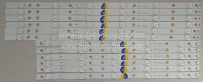 PHILIPS , 49PUK4900 , EVTLBM490E0601-AK-3 , EVTLBM490E0501-AJ-3 , TPT490U2-EQYSHM.G REV:SC1C , 12 ADET LED ÇUBUK