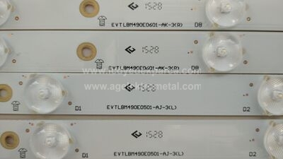 PHILIPS , 49PUK4900 , EVTLBM490E0601-AK-3 , EVTLBM490E0501-AJ-3 , TPT490U2-EQYSHM.G REV:SC1C , 12 ADET LED ÇUBUK