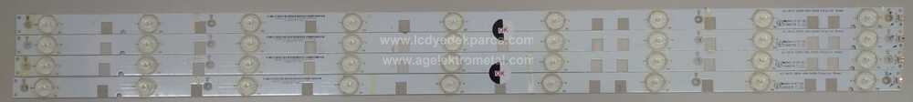 Phılıps , 40pfk4100 , 40pfk6510 , 40pfk5500 , 40pfk4101 , Tpt400la-hn02.s , Tpt400la-hf07.s , Gj-2k15 D2p5-400-d409-c2 , Gj-2k15 D2p5-400-d409-c4 , 4 Adet Led Çubuk