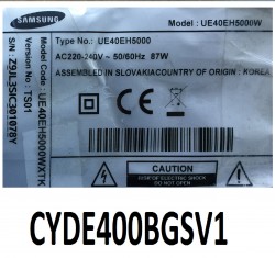 SAMSUNG , CY-DE400BGSV1V , UE40EH5000 , 2012SVS40 3228 RIGHT06 REV1.5 , 10 ADET LED ÇUBUK - 2