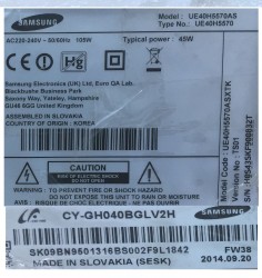 SAMSUNG , CY-GH040BGLV1H , CY-GH040CSLV2H , CY-GH040CSLV1H , CY-GH040CSLV1H , UE40H6470 , UE40H5570 , UE40H6270 , UE40H6290 , D4GE-400DCA-R2 , D4GE-400DCB-R2 , D4GE-400CA-R2 , D4GE-400DCB-R2 , D4GE-400DCA-R1 , D4GE-400DCB-R1 , 40H6410 , 10 ADET LED Ç - 2