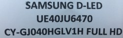 SAMSUNG , BN95-02634D , CY-GJ040HGLV1H , CY-GJ040HGLV5H , CY-GJ040HGLV5H , CY-GK040HGLV4V , D LED , UE40JU6470 , V5DU-400DCB-R1 , V5DU-400DCA-R1 , 10 ADET LED ÇUBUK - 2