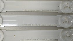 V5DU-480DCA-R1, V5DU-480DCB-R1, 34793A, 34794A, BN96-34793A, BN96-34794A, LM41-00121G, LM41-00121H, BN96-34708A, BN41-02376A, 2D 48UHD, LED Strips, Samsung, CY-GJ048HGLV1H, CY-WJ048HGLVEH, CY-GJ048HGLVCH, BN95-01989S, SAMSUNG , UE48JU6070U , UE48JU64 - 2
