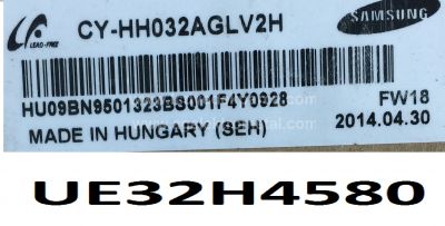 SAMSUNG , CY-HH032AGLV2H , UE32H4580 , D4GE-320DC0-R2 , 3 ADET LED ÇUBUK