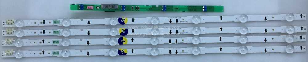 Samsung , Gh032bga-b1 , Gh032bga-b2 , T320hvf05.0 , Ue32h5570 , Ue32h5070 , 2014svs32fhd_3228_07 , 4 Adet Led Çubuk