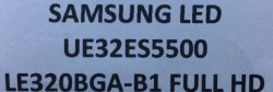 SAMSUNG , LE320BGA-B1 , LE320BGM-C1 , LE320CSM-C2 , UE32ES5500 , UE32ES6710S , UE32ES6100 , 2012SVS32 7032NNB , V1GE-320SM0-R2 , 1 ADET LED ÇUBUK - 2