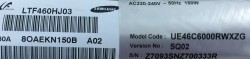 SAMSUNG , LTF460HJ03 , UE46C6000 , SLED 2010SVS46 120HZ_64 OD V1.0 , 4 ADET LED ÇUBUK - 2