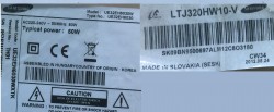 SAMSUNG , LTJ320HW10-V , UE32EH6030 , 32F-3535LED-40EA , D1GE-320SC1-R3 , 4 ADET LED ÇUBUK - 2