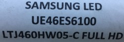 SAMSUNG , LTJ460HW05-C , LTJ460HW07-B , UE46ES6100 , V2GE-460SMB-R3 , V2GE-460SMA-R3 , 2 ADET LED ÇUBUK - 2
