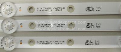 SJ.YM.D3850701-3030CS-M , 1.14.MD385013 , 07HM-C6-170T06V2C-191120D1 , 40S8001 , 3 ADET LED ÇUBUK